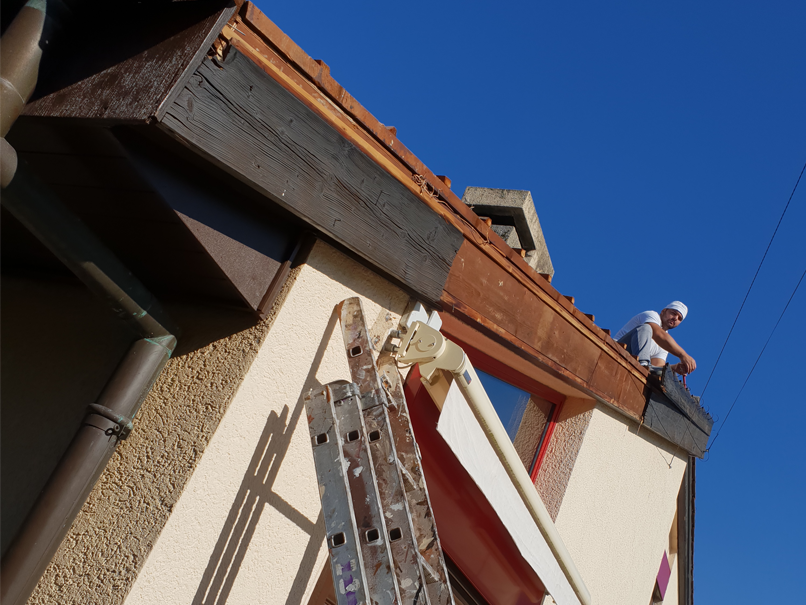 Travaux de zinguerie en Haute-Savoie