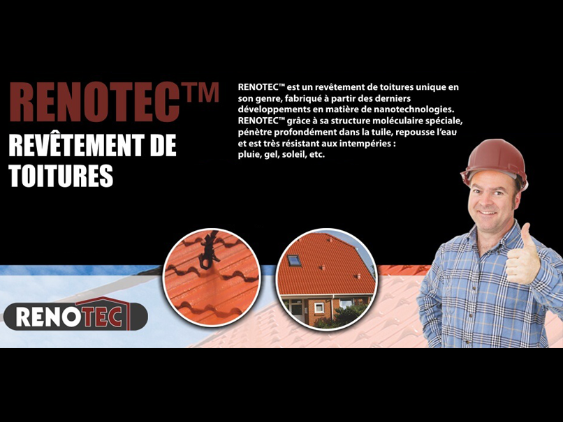 Travaux de rénovation et d'entretien de toiture