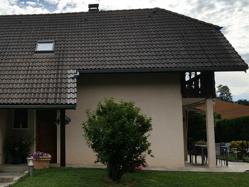 Travaux de rénovation et d'entretien de toiture